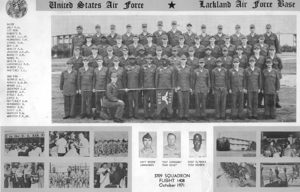 1971,LacklandAFB,Squadron 3709, Flight 1408 [Left Half}