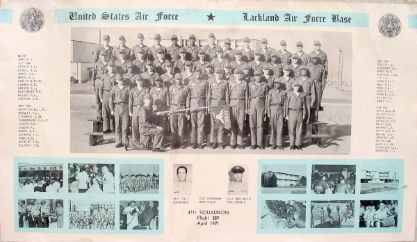 1971,LacklandAFB,Squadron 3711, Flight 389