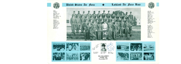 1971,Lackland AFB,Squadron 3701,Flight 1597