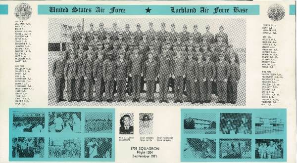 1971,Lackland AFB,Squadron 3703,Flight 1204