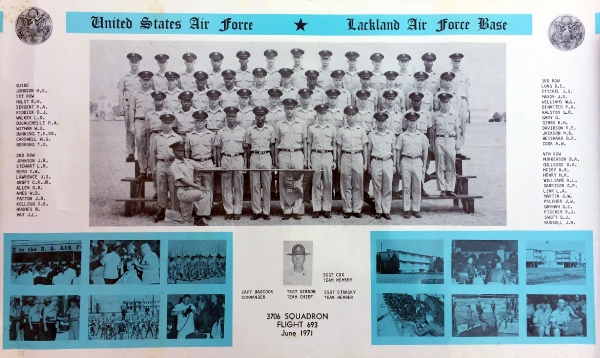 1971,Lackland AFB,Squadron 3706,Flight 693