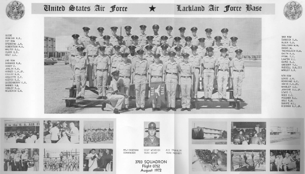 1972,LacklandAFB,Squadron 3703, Flight 0752