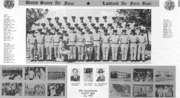 1972,LacklandAFB,Squadron 3707, Flight 0620