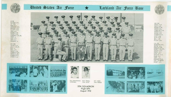 1972,LacklandAFB,Squadron 3724, Flight 0791
