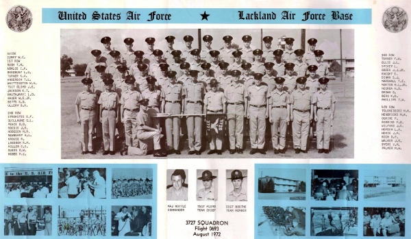 1972,LacklandAFB,Squadron 3727, Flight 693