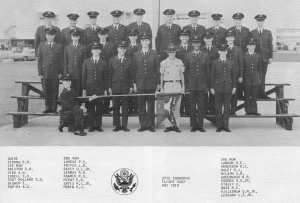 1973,LacklandAFB,Squadron 3703, Flight 0427