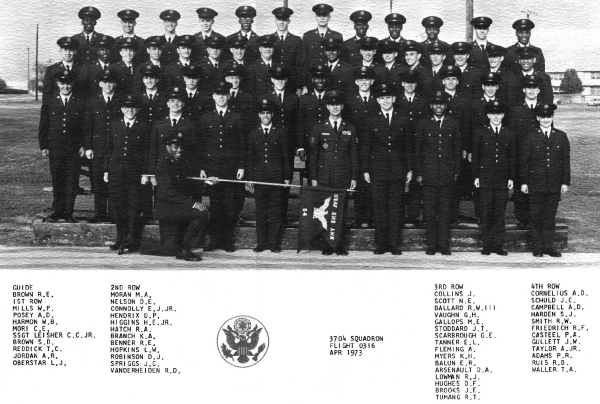 1973,LacklandAFB,Squadron 3704, Flight 316