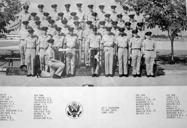 1973,LacklandAFB,Squadron 3711, Flight 659