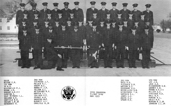 1973,LacklandAFB,Squadron 3723, Flight 149