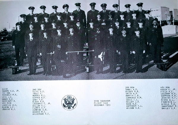 1973,Lackland AFB,Squadron 3703,Flight 1452