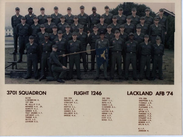 1974,LacklandAFB,Squadron 3701, Flight 1246