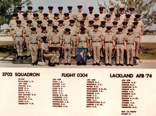 1974,LacklandAFB,Squadron 3702, Flight 0304
