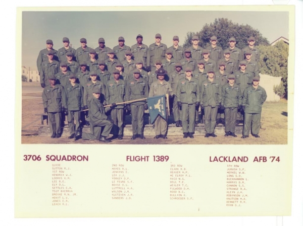1974,LacklandAFB,Squadron 3706, Flight 1389