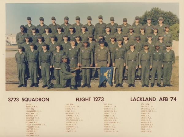 1974,LacklandAFB,Squadron 3723, Flight 1273