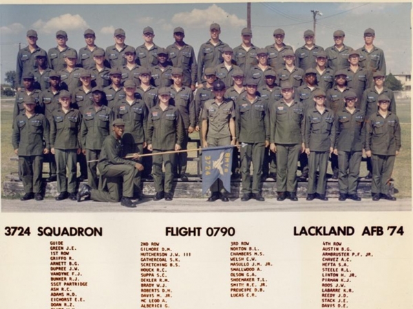 1974,LacklandAFB,Squadron 3724, Flight 0790