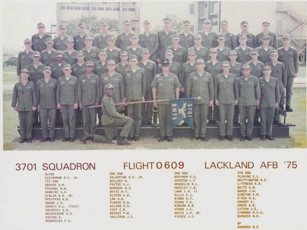 1975,LacklandAFB,Squadron 3701, Flight 0609