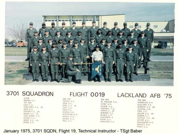 1975,LacklandAFB,Squadron 3701, Flight 0019