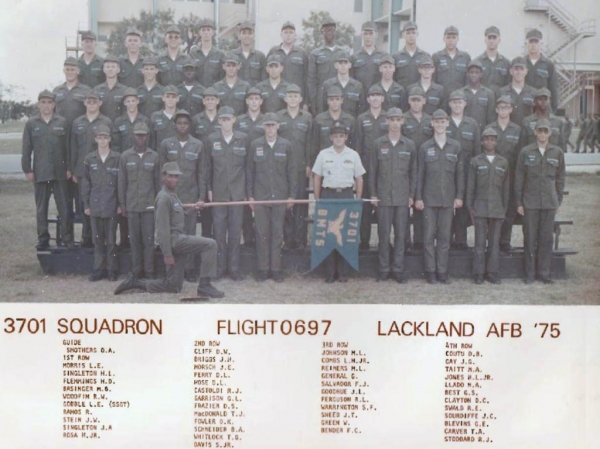 1975,LacklandAFB,Squadron 3701, Flight 0697