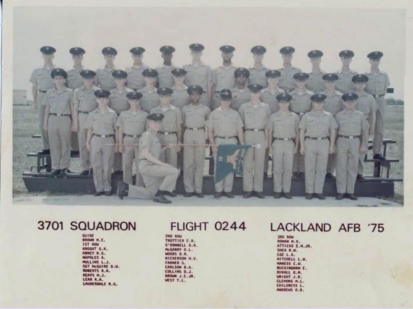 1975,LacklandAFB,Squadron 3701, Flight 0244