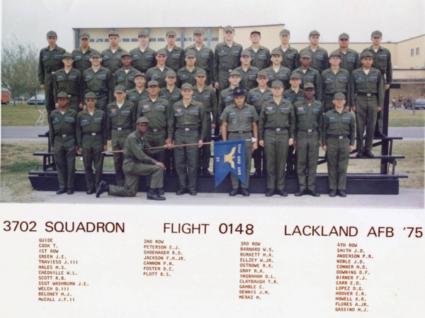 1975,LacklandAFB,Squadron 3702, Flight 0148