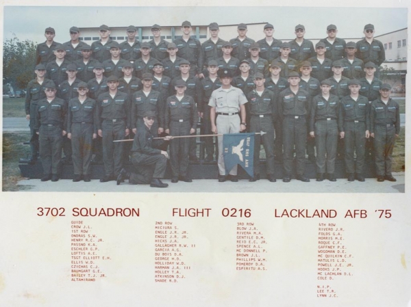 1975,LacklandAFB,Squadron 3702, Flight 0216