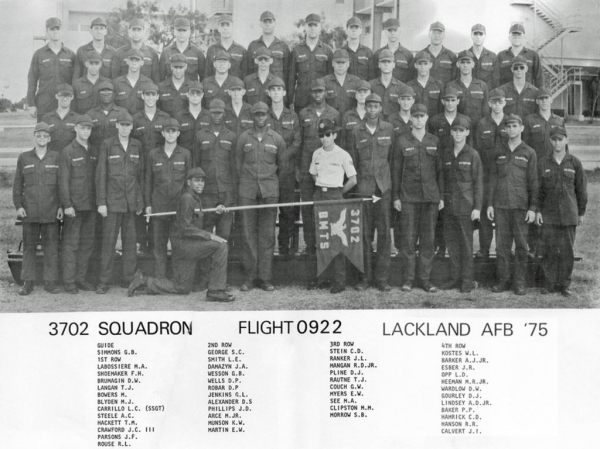 1975,LacklandAFB,Squadron 3702, Flight 0922