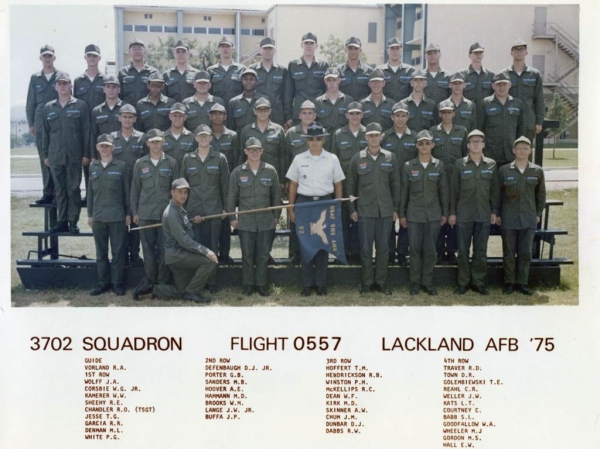 1975,LacklandAFB,Squadron 3702, Flight 0557