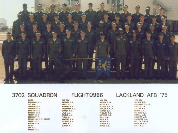 1975,LacklandAFB,Squadron 3702, Flight 0966