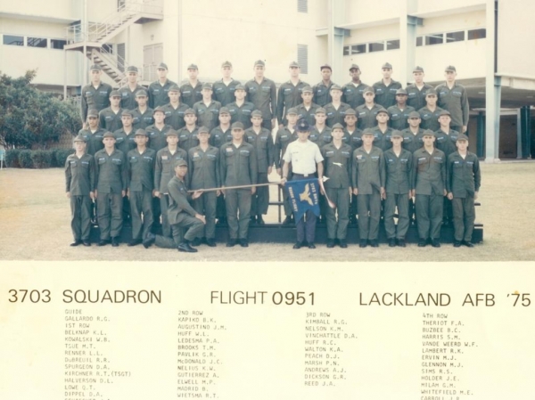 1975,LacklandAFB,Squadron 3703, Flight 0951