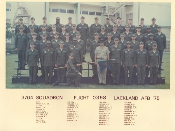 1975,LacklandAFB,Squadron 3704, Flight 0398