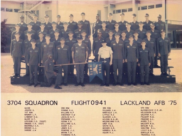1975,LacklandAFB,Squadron 3704, Flight 0941