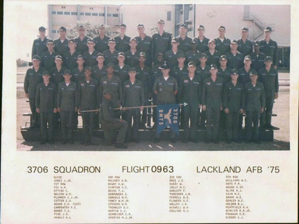 1975,LacklandAFB,Squadron 3706, Flight 0963