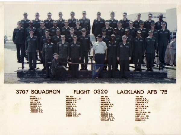 1975,LacklandAFB,Squadron 3707, Flight 0320