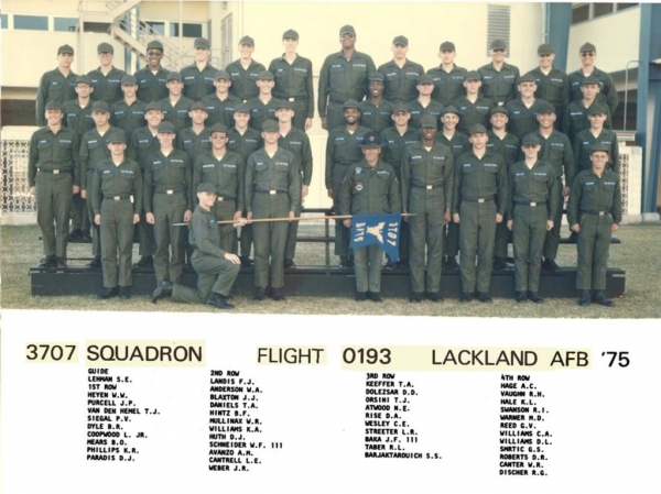 1975,LacklandAFB,Squadron 3707, Flight 0193