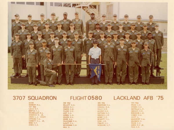 1975,LacklandAFB,Squadron 3707, Flight 0580