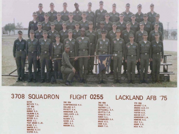 1975,LacklandAFB,Squadron 3708, Flight 0255