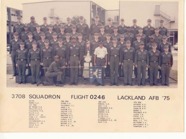 1975,LacklandAFB,Squadron 3708, Flight 0246