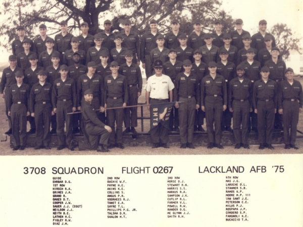 1975,LacklandAFB,Squadron 3708, Flight 0267