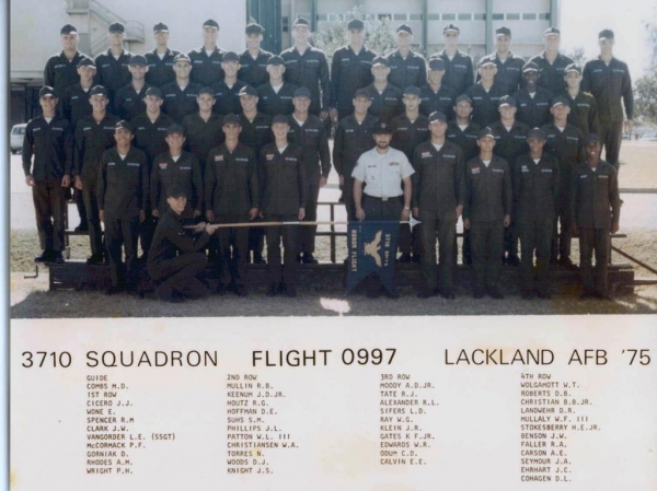 1975,LacklandAFB,Squadron 3710, Flight 0997