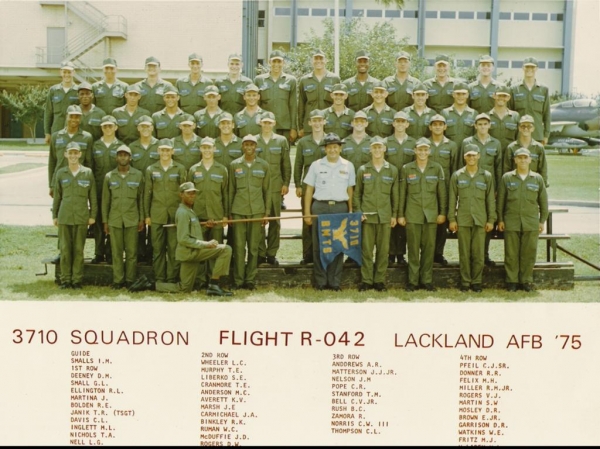 1975,LacklandAFB,Squadron 3710, Flight R-042