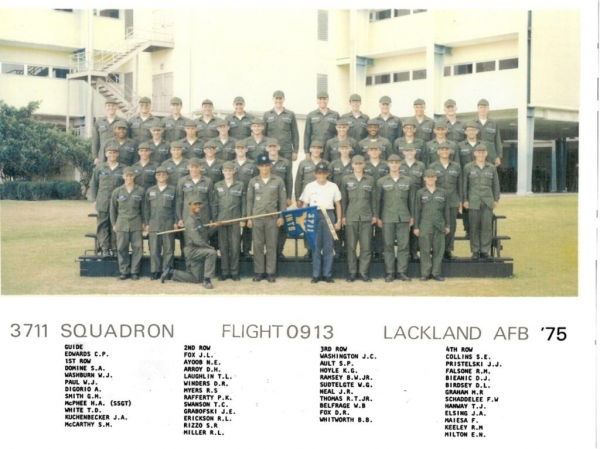1975,LacklandAFB,Squadron 3711, Flight 0913