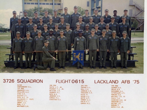 1975,LacklandAFB,Squadron 3726, Flight 0615