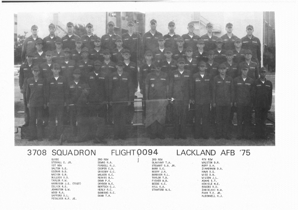 1975,Lackland AFB,Squadron 3708,Flight 094