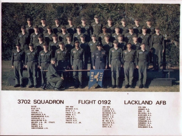 1976,LacklandAFB,Squadron 3702, Flight 0192