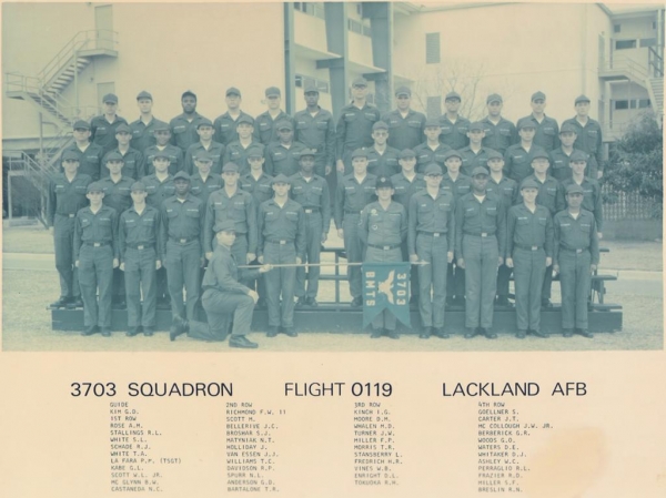 1976,LacklandAFB,Squadron 3703, Flight 0119