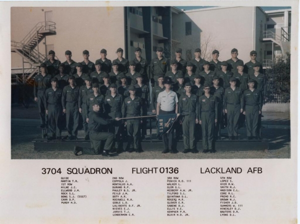 1976,LacklandAFB,Squadron 3704, Flight 136