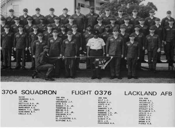 1976,LacklandAFB,Squadron 3704, Flight 0376