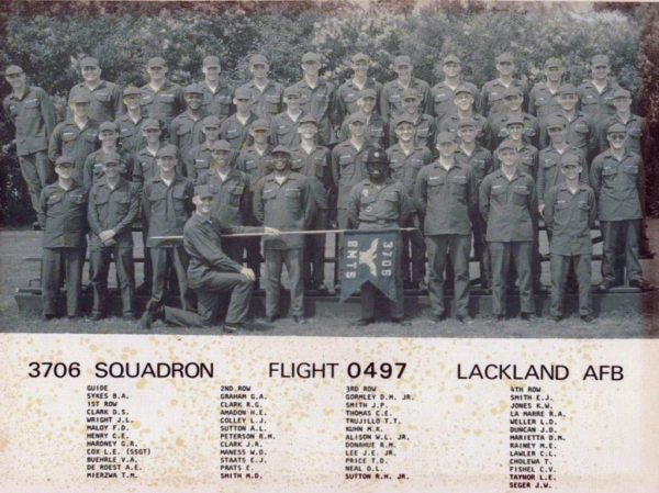 1976,LacklandAFB,Squadron 3706, Flight 0497