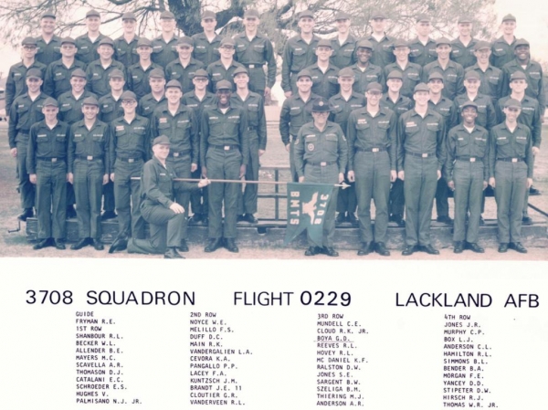 1976,LacklandAFB,Squadron 3708, Flight 0229