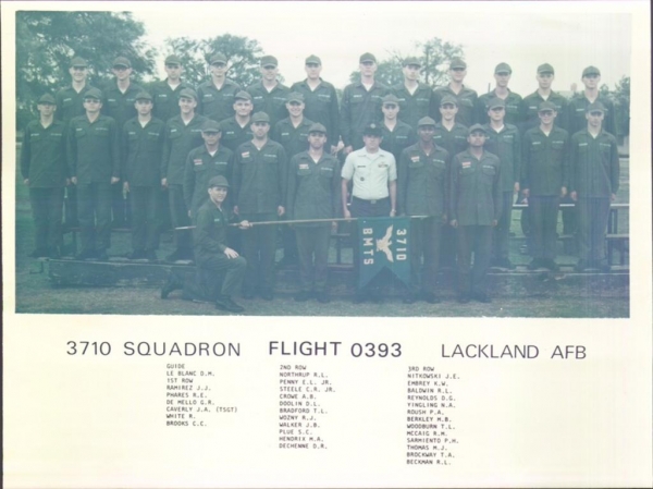 1976,LacklandAFB,Squadron 3710, Flight 0393